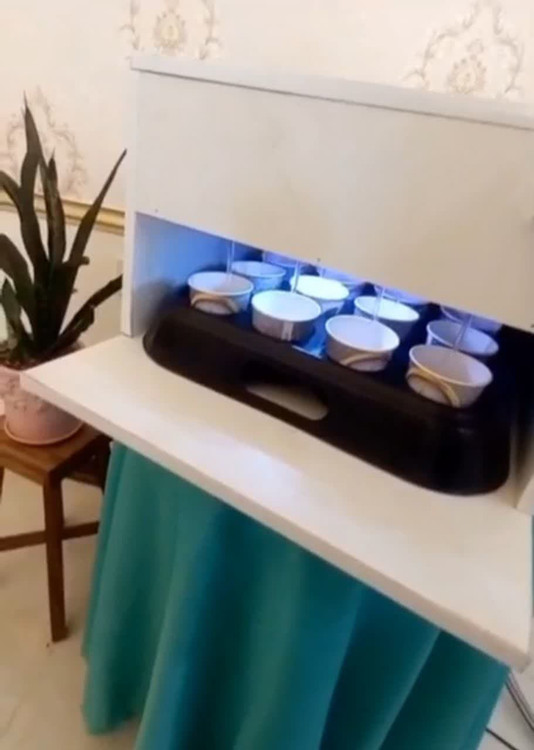 دستگاه شربت ریز .لیوان پر کن 20تایی