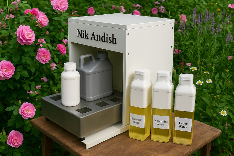 محلول پر کن .پر کن مایعات (روغن ، عرقیات ، گلاب)